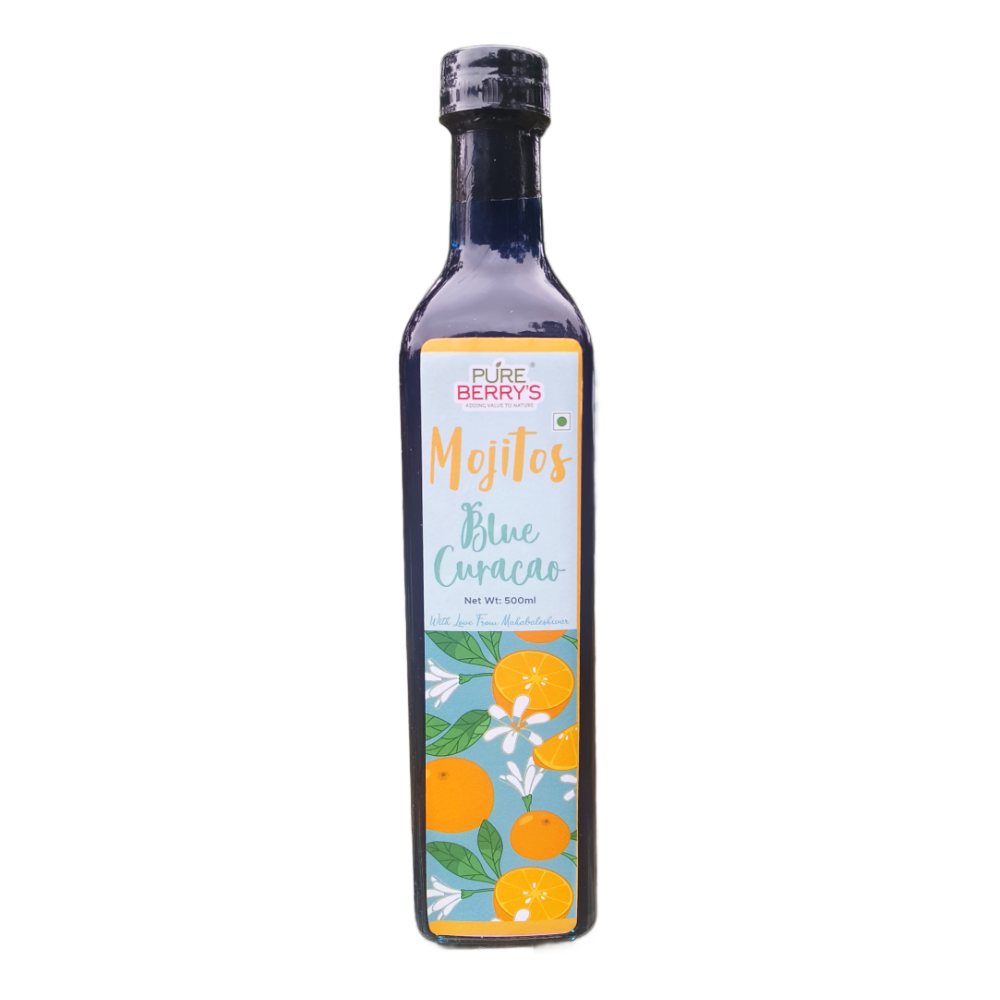 Blue Curacao Mojito (500ml)