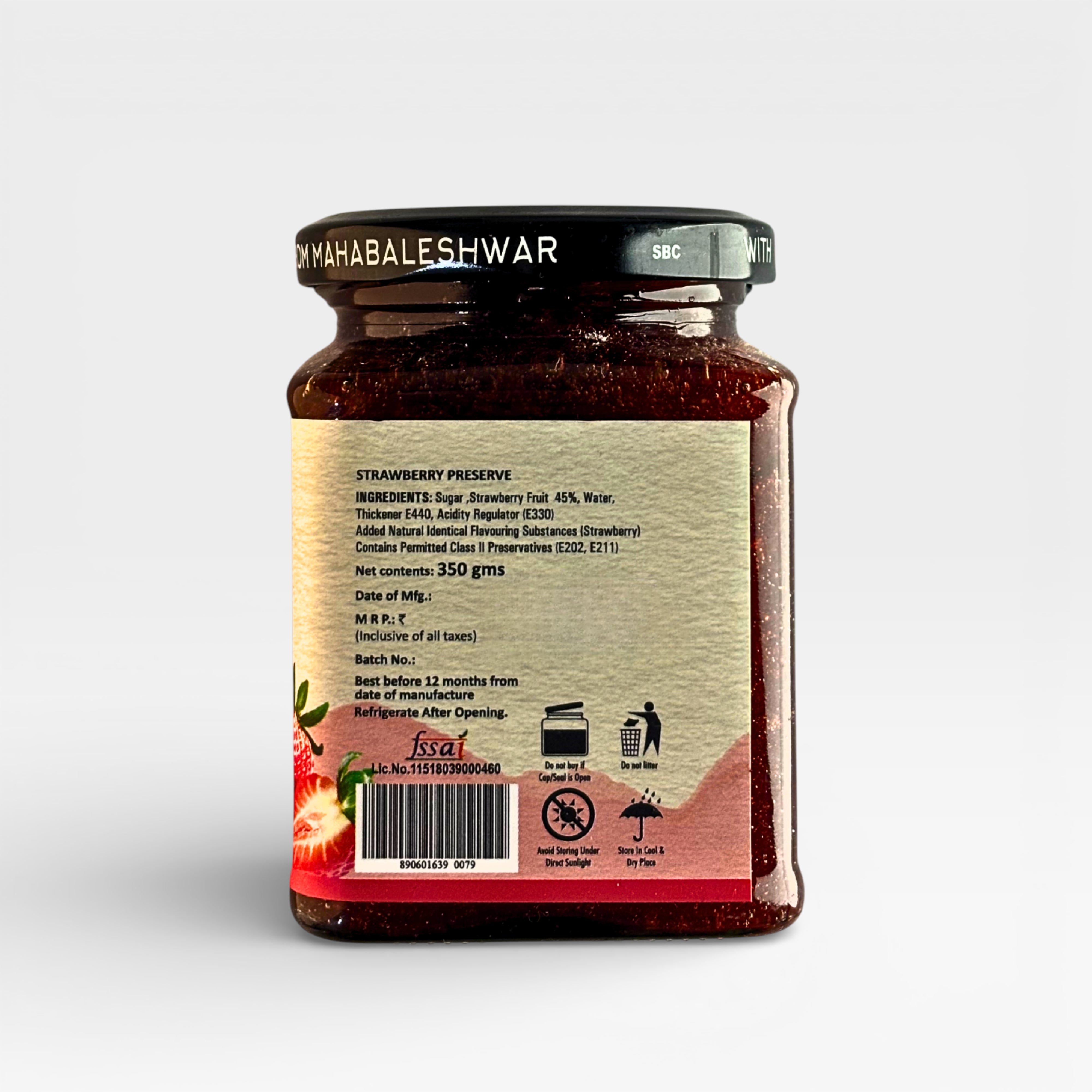 Strawberry Preserve (250gm)