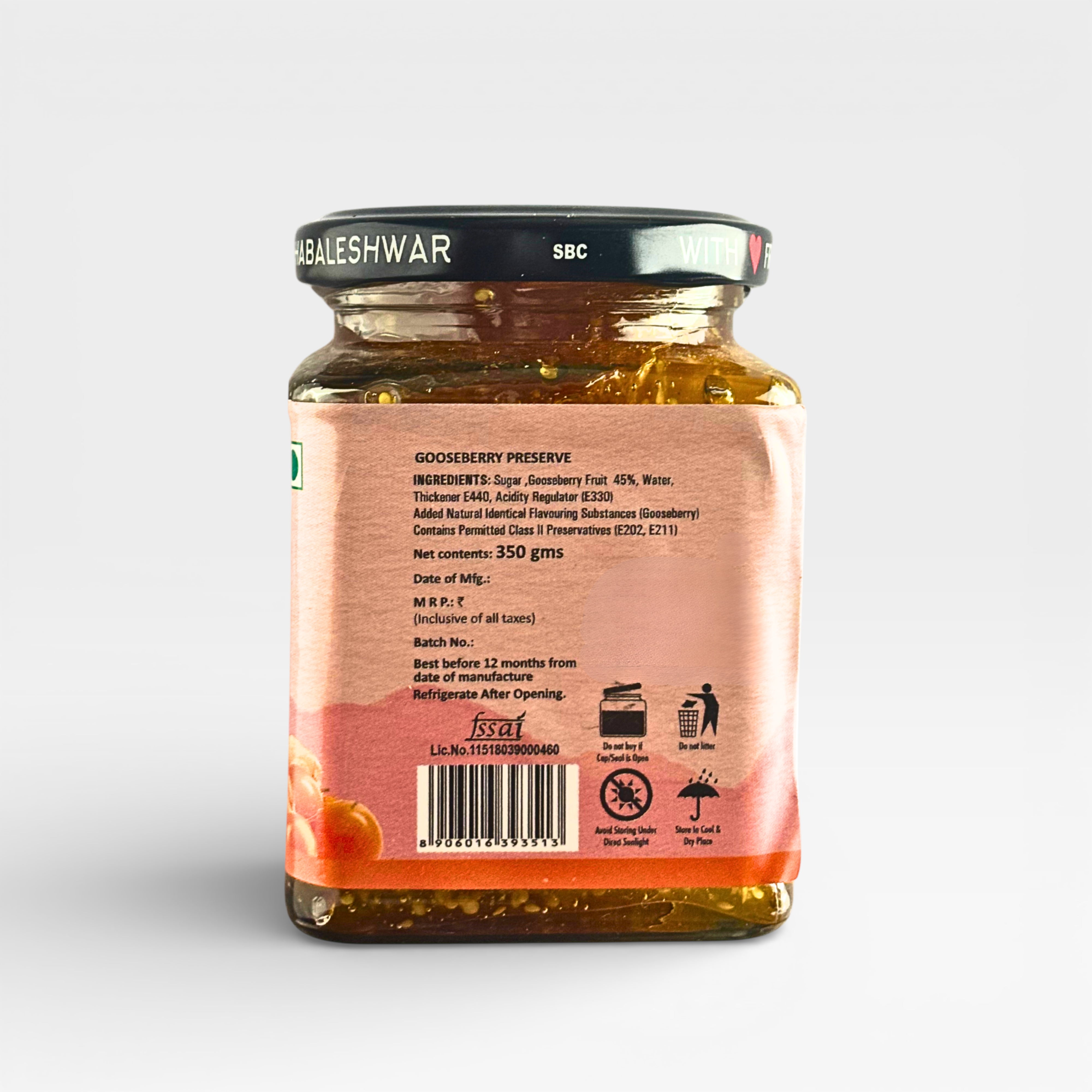 Gooseberry Preserve (350 gm)