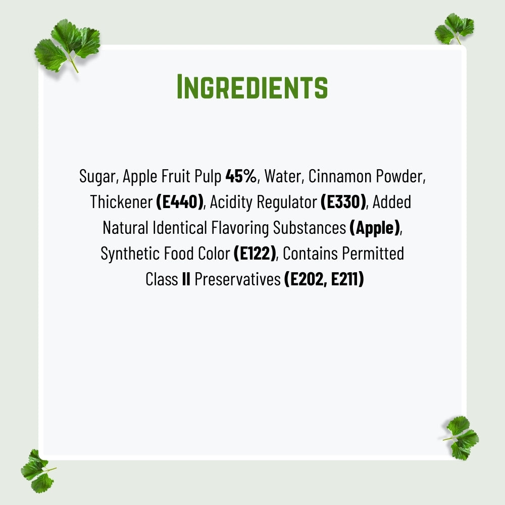 Apple Cinnamon Preserve (350gm)