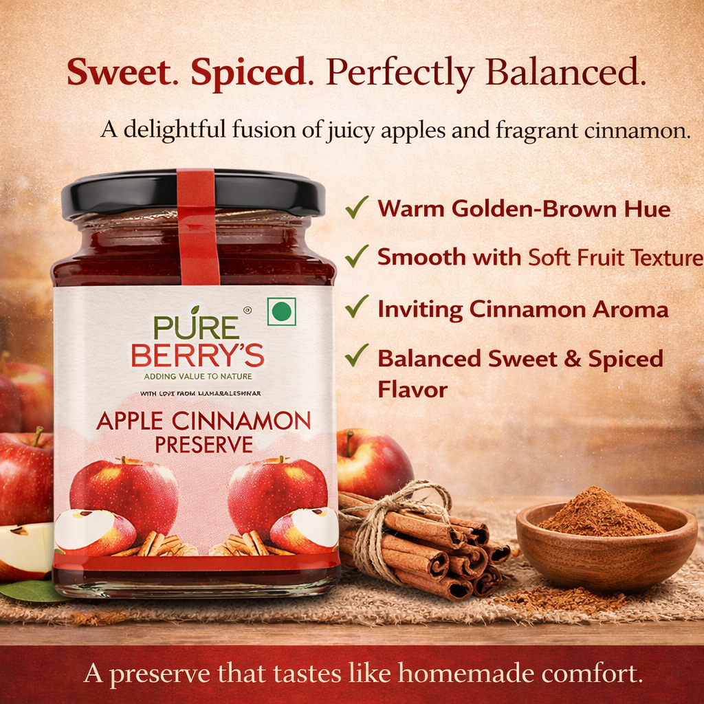 Apple Cinnamon Preserve (350gm)