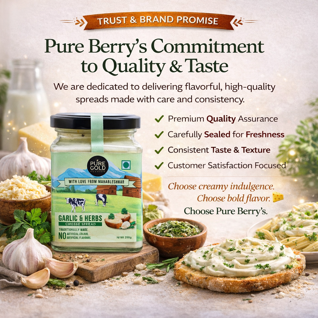 Garlic And Herbs Cheese Spread (250gm)