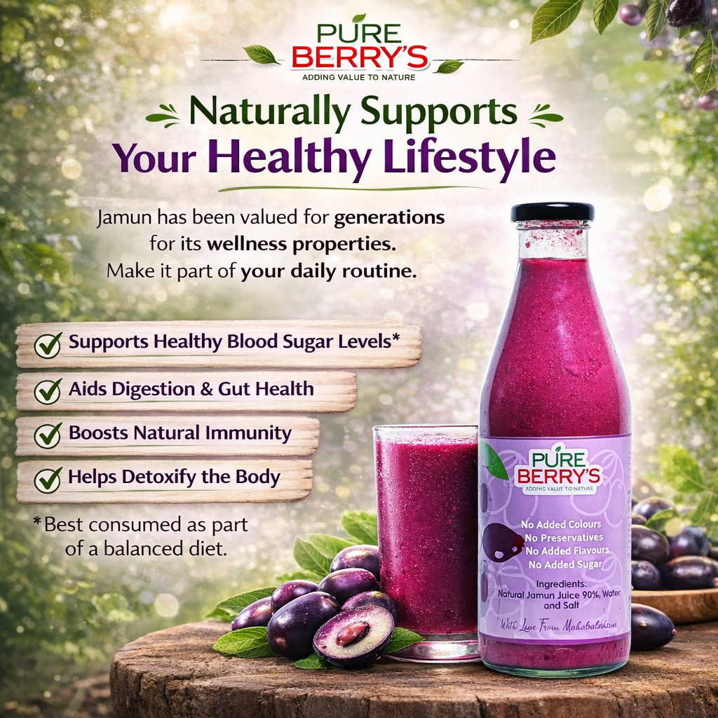 Natural Jamun Juice (1 Ltr)