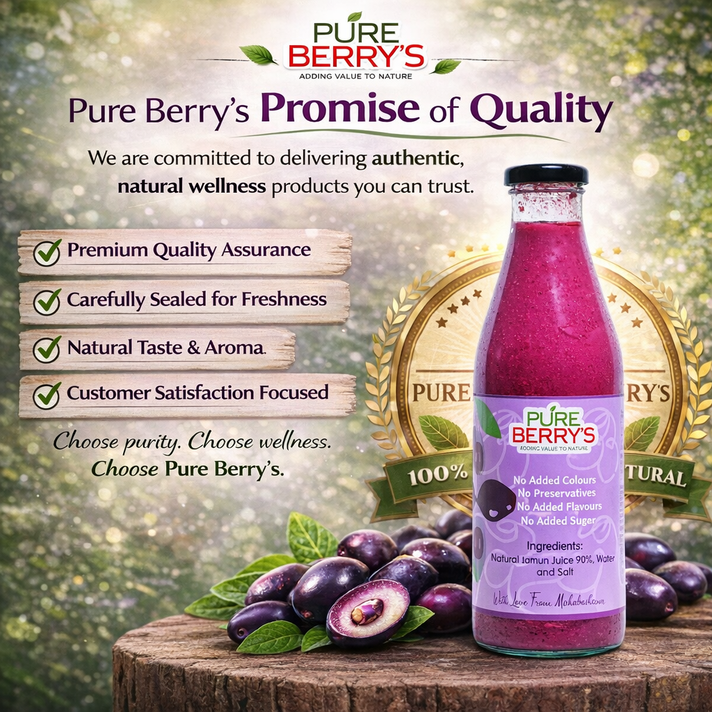 Natural Jamun Juice (1 Ltr)