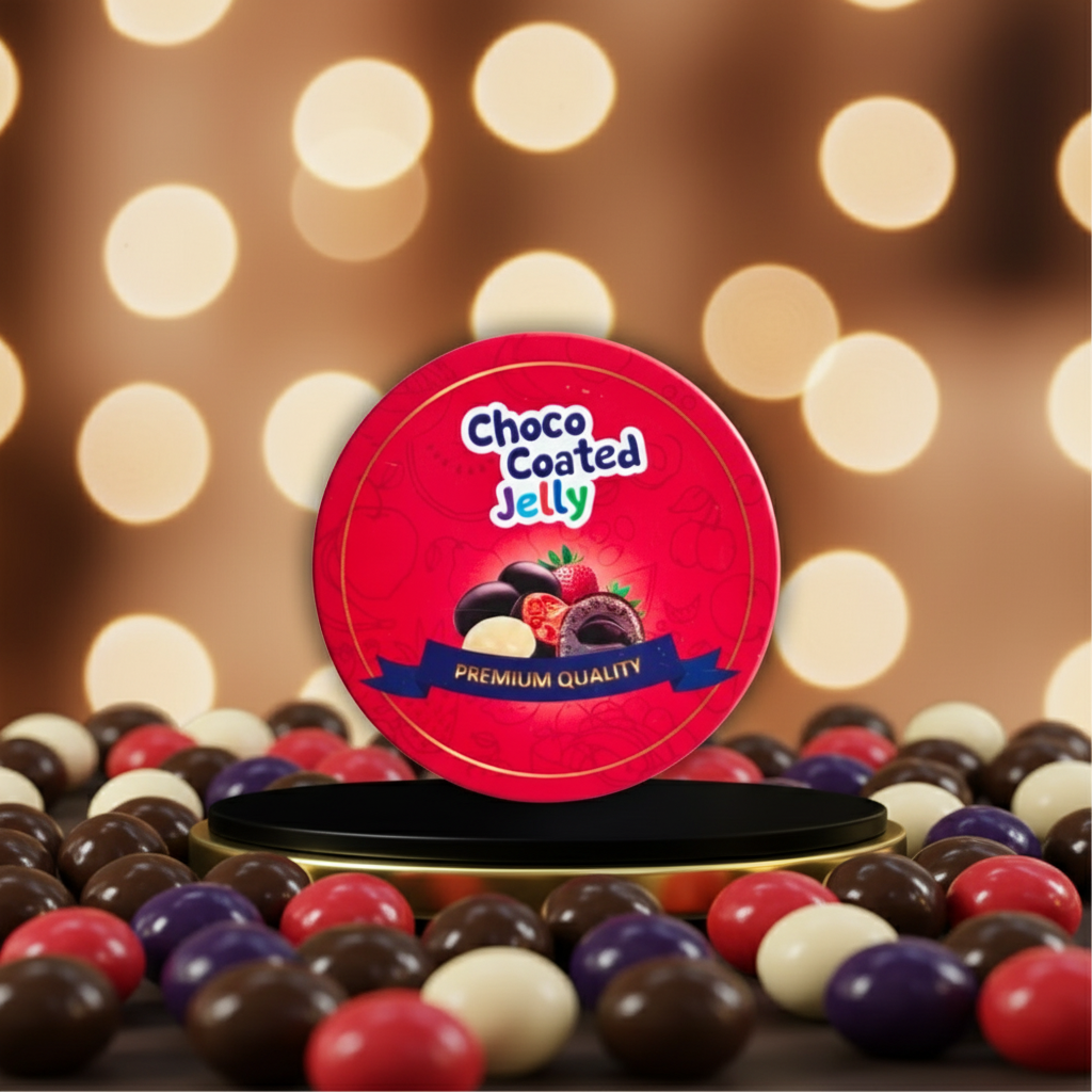 Choco Coated Jelly Beans - (120gm)