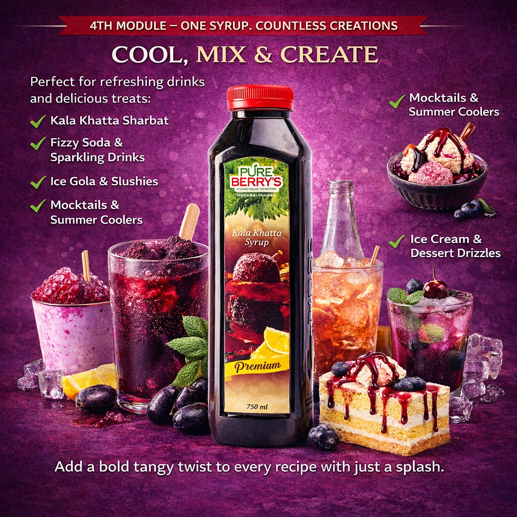 Kala Khatta Syrup (750ml)