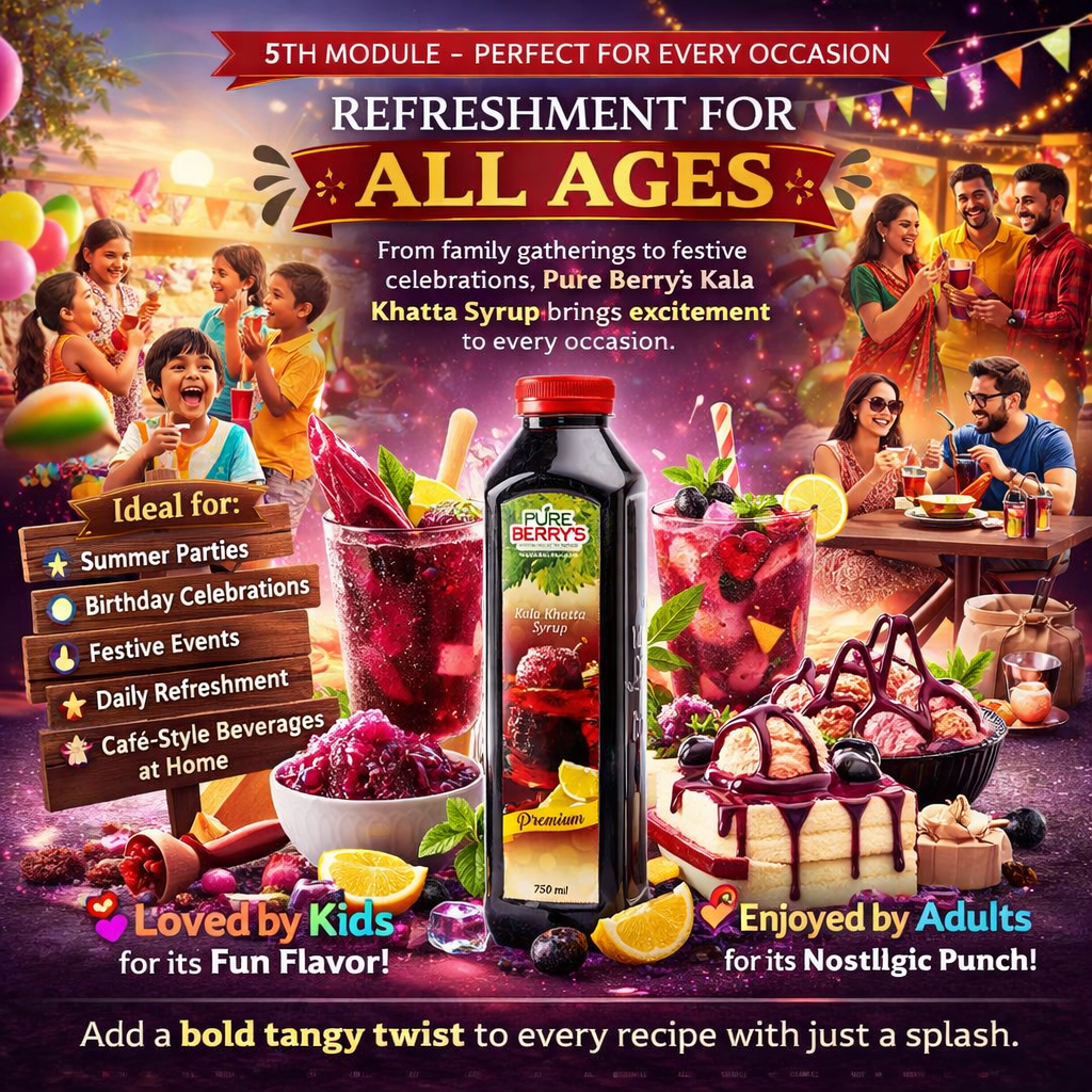 Kala Khatta Syrup (750ml)
