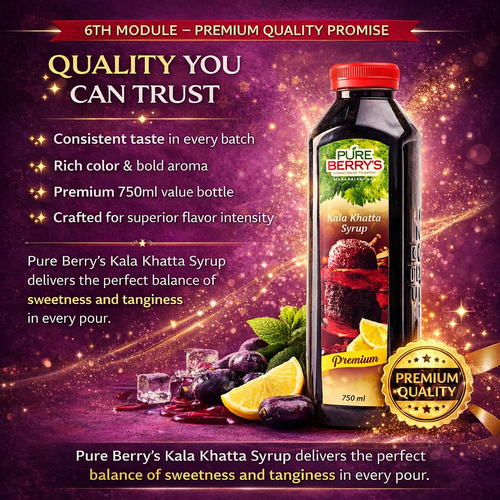 Kala Khatta Syrup (750ml)