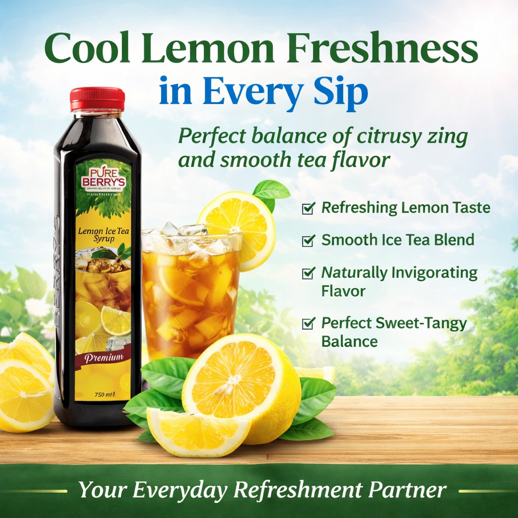 Lemon Ice Tea Syrup (750ml)