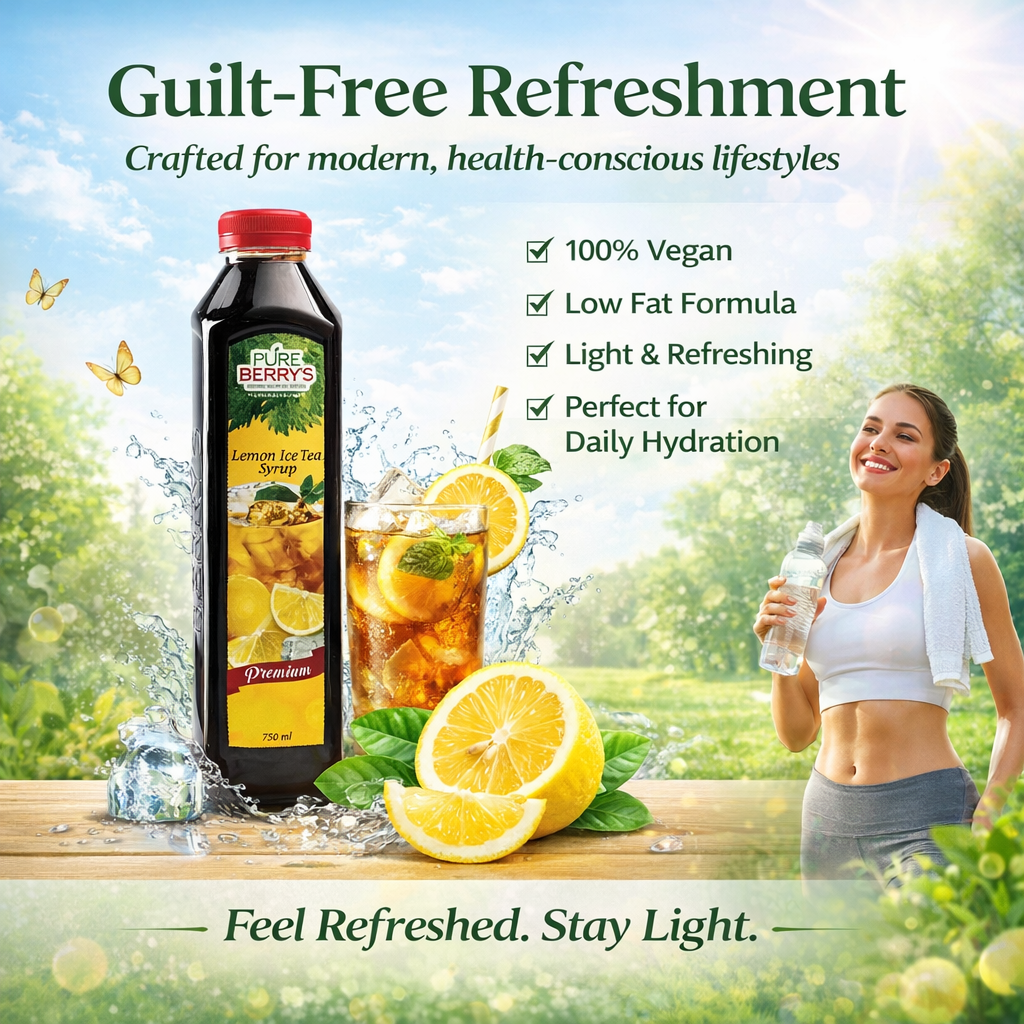 Lemon Ice Tea Syrup (750ml)