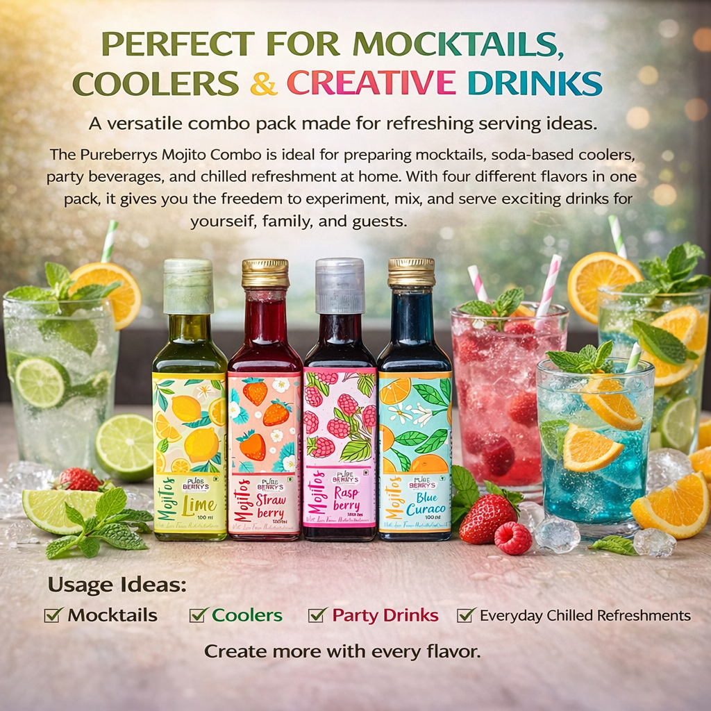 Pureberry's Mojito Combo (100ml Each)