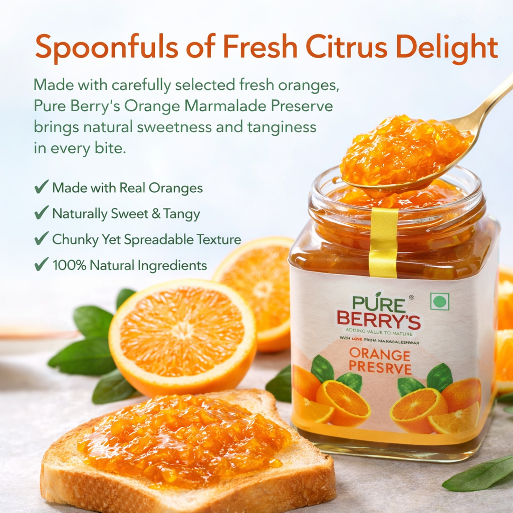 Orange Marmalade Preserve (350gm)