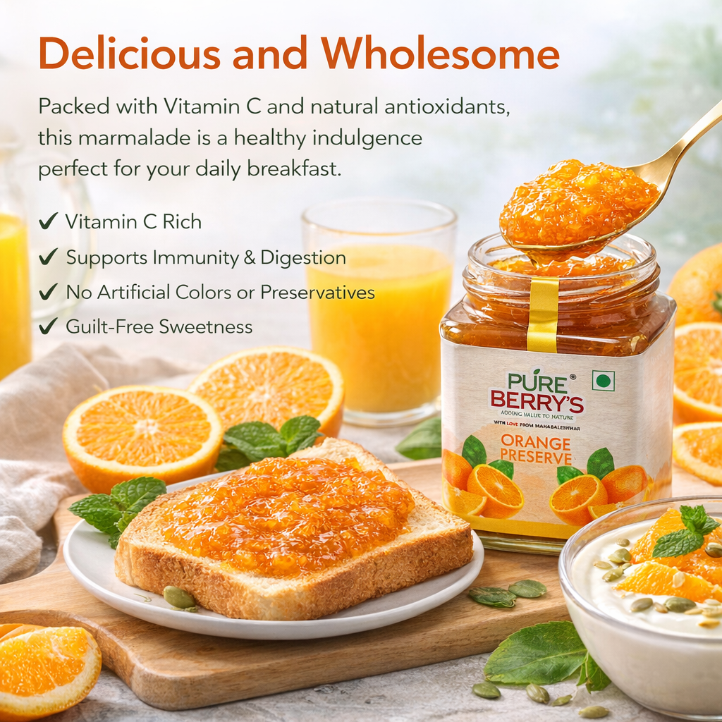 Orange Marmalade Preserve (350gm)
