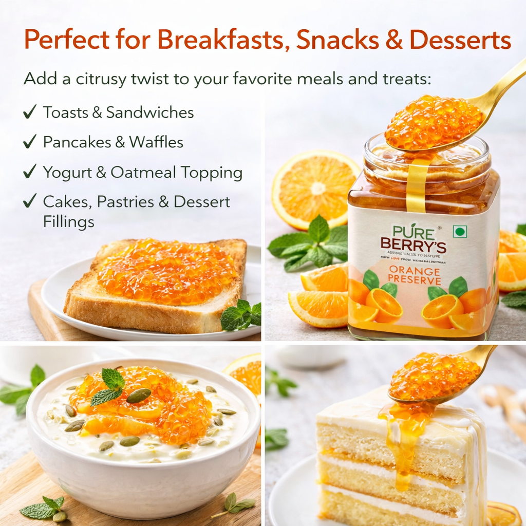 Orange Marmalade Preserve (350gm)