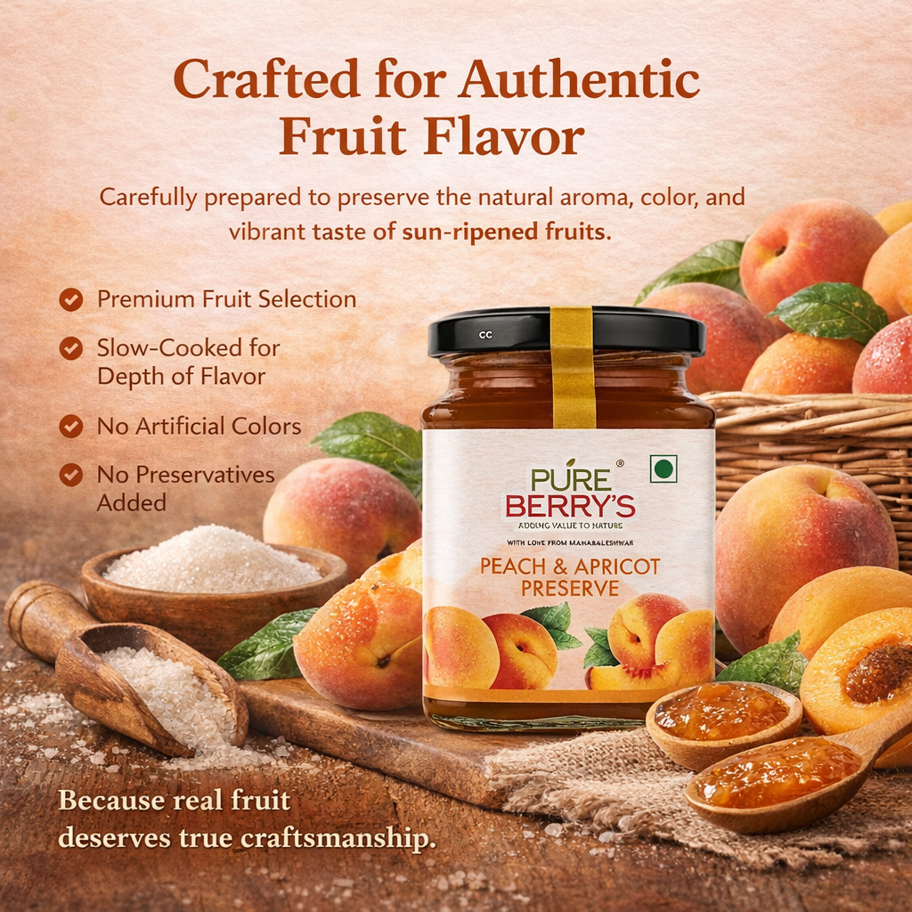 Peach & Apricot Preserve (350gm)