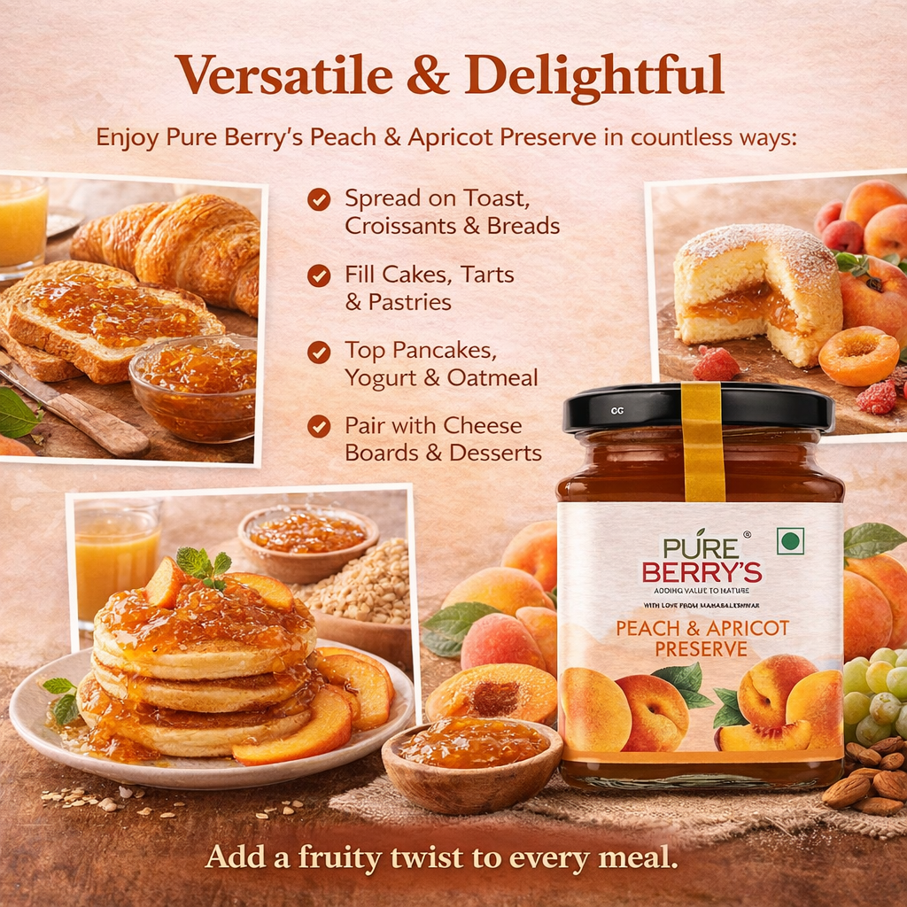 Peach & Apricot Preserve (350gm)