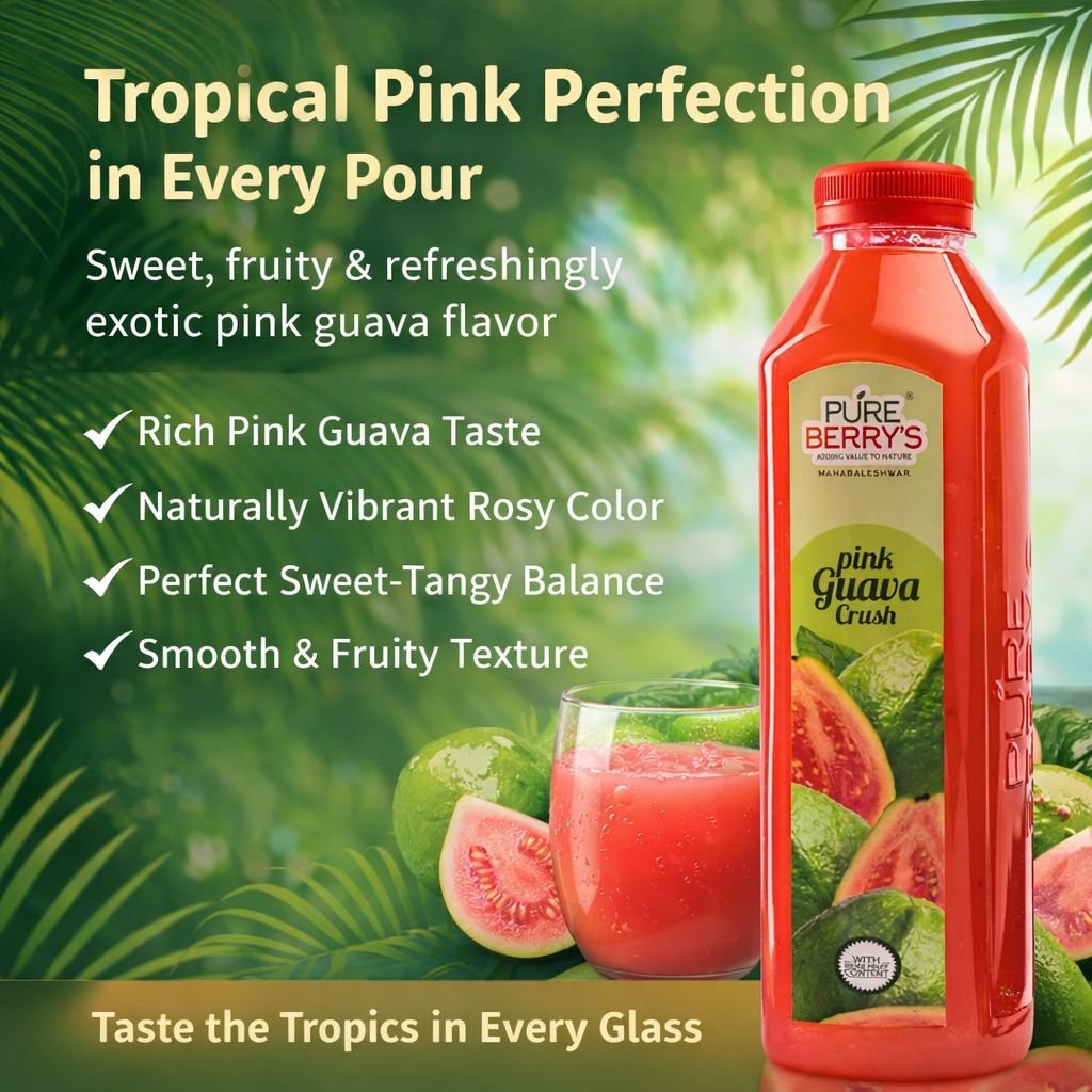 Pink Guava Crush (750ml)