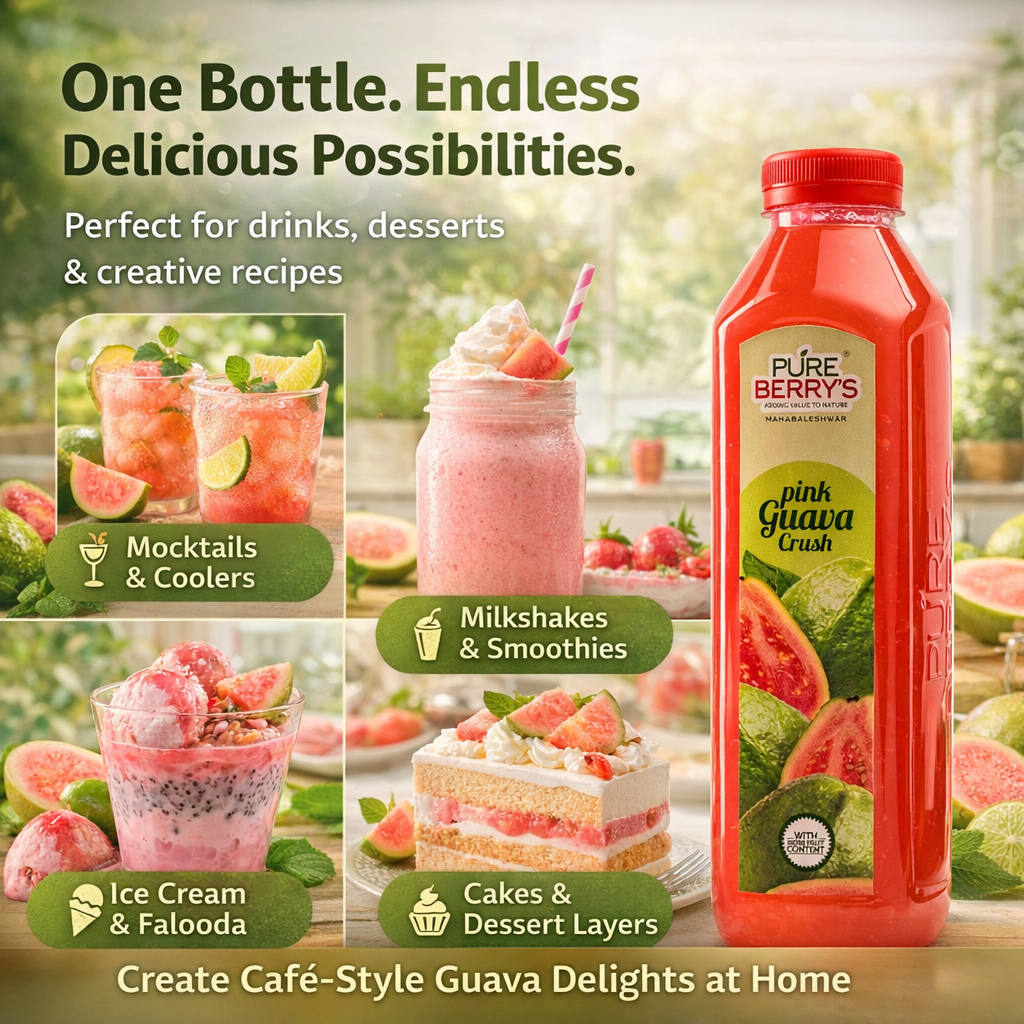 Pink Guava Crush (750ml)