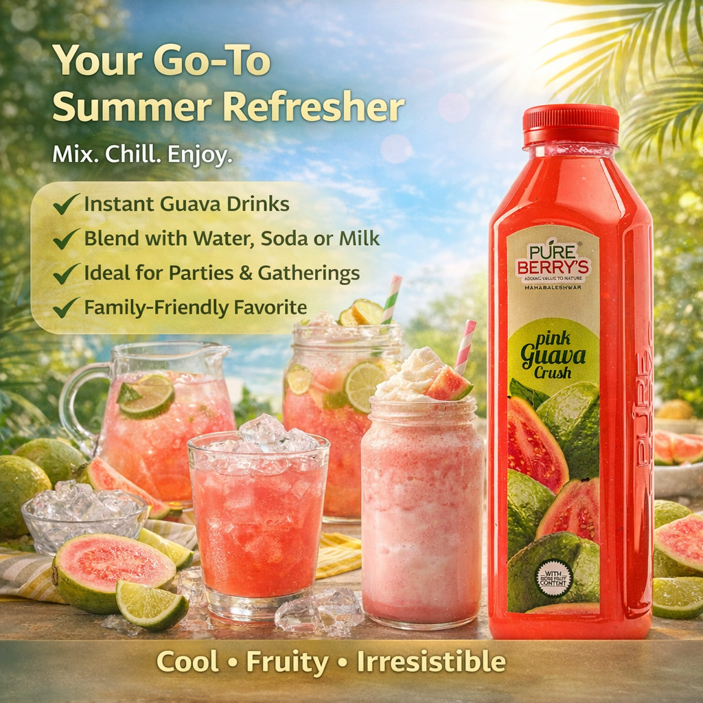 Pink Guava Crush (750ml)