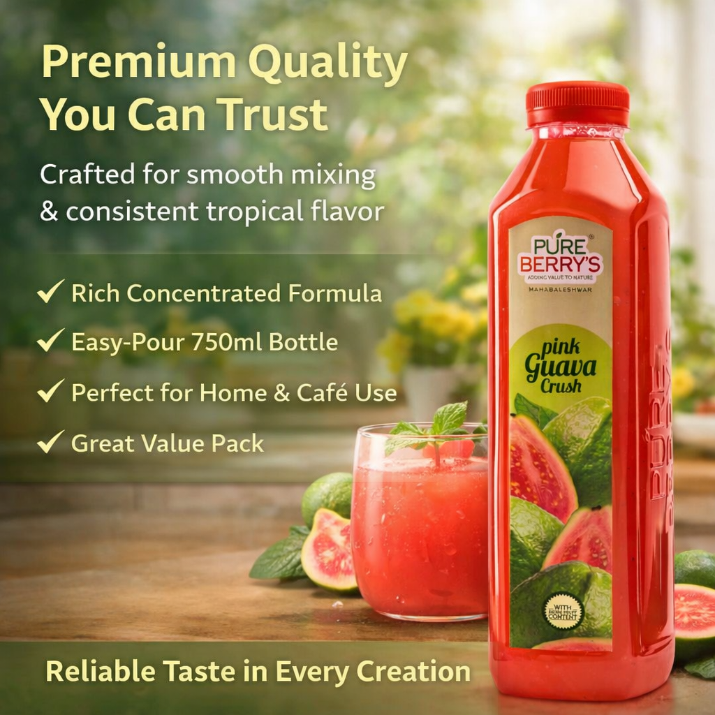 Pink Guava Crush (750ml)