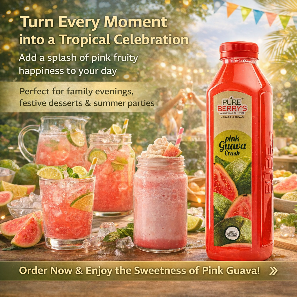 Pink Guava Crush (750ml)