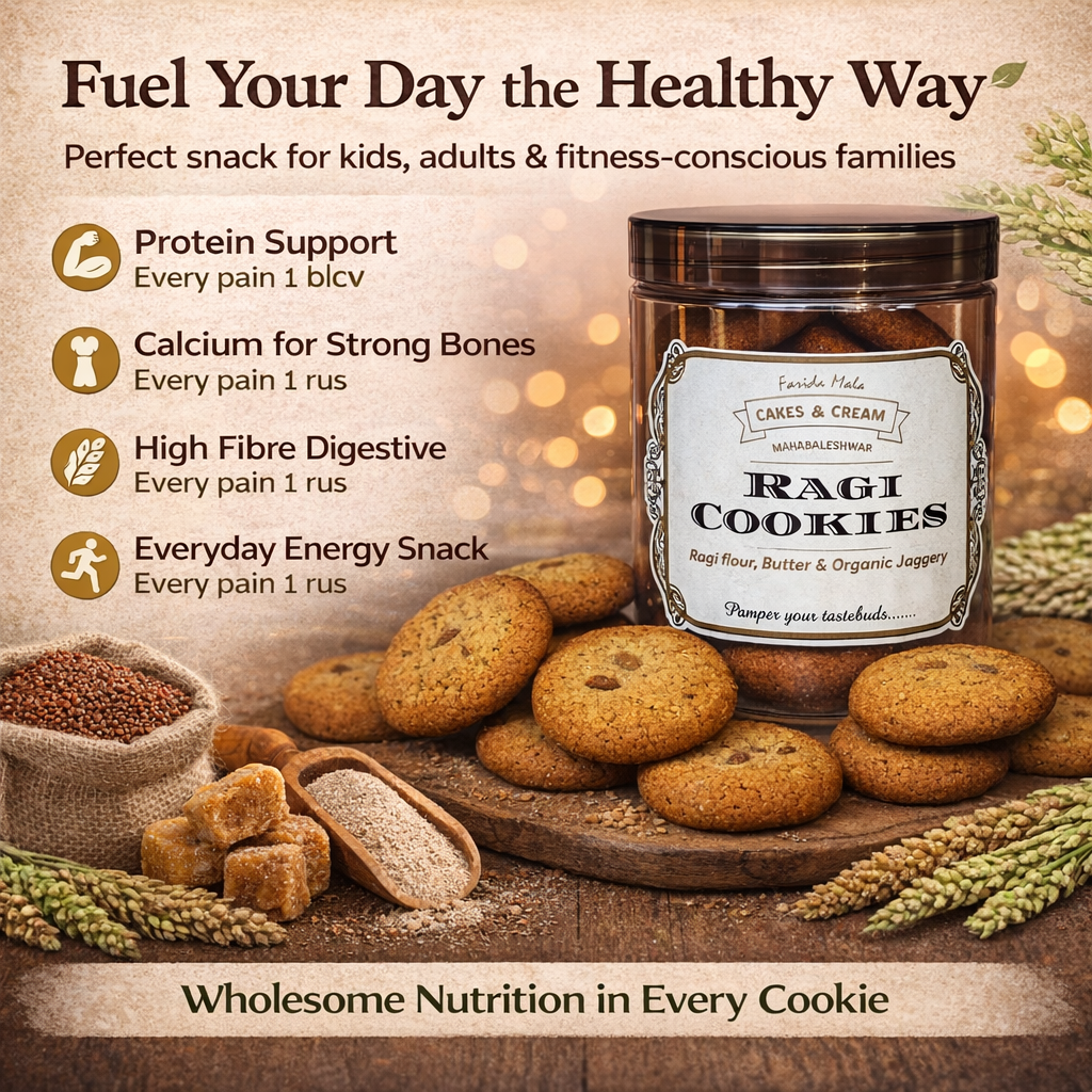 Ragi Cookies - 250GM