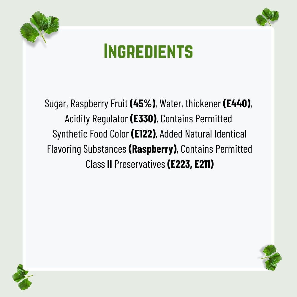 Raspberry Preserve (350gm)