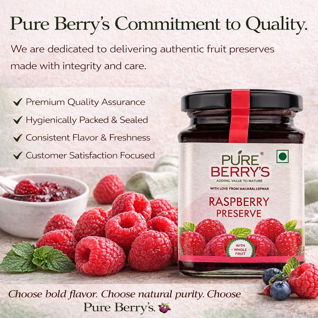 Raspberry Preserve (350gm)