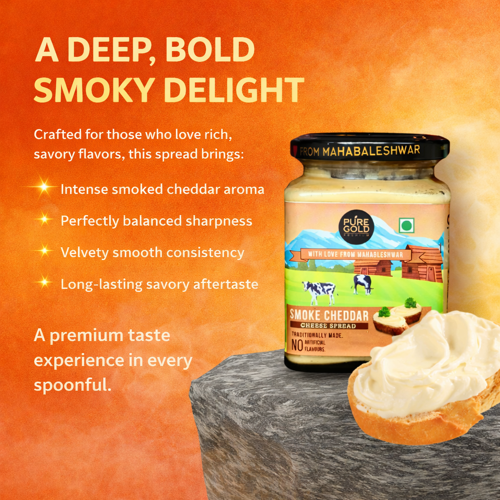 Smoked Cheddar Cheese Spread (250gm)
