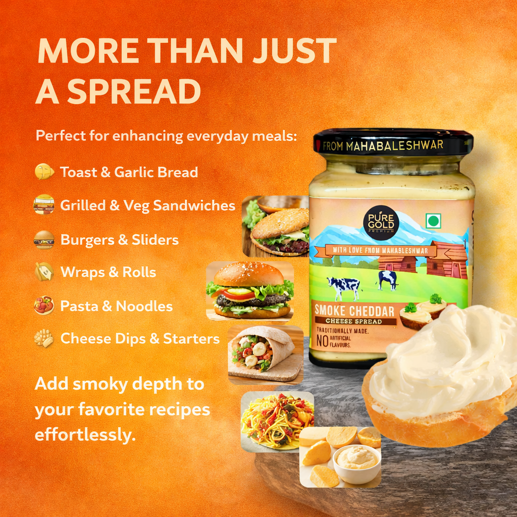 Smoked Cheddar Cheese Spread (250gm)