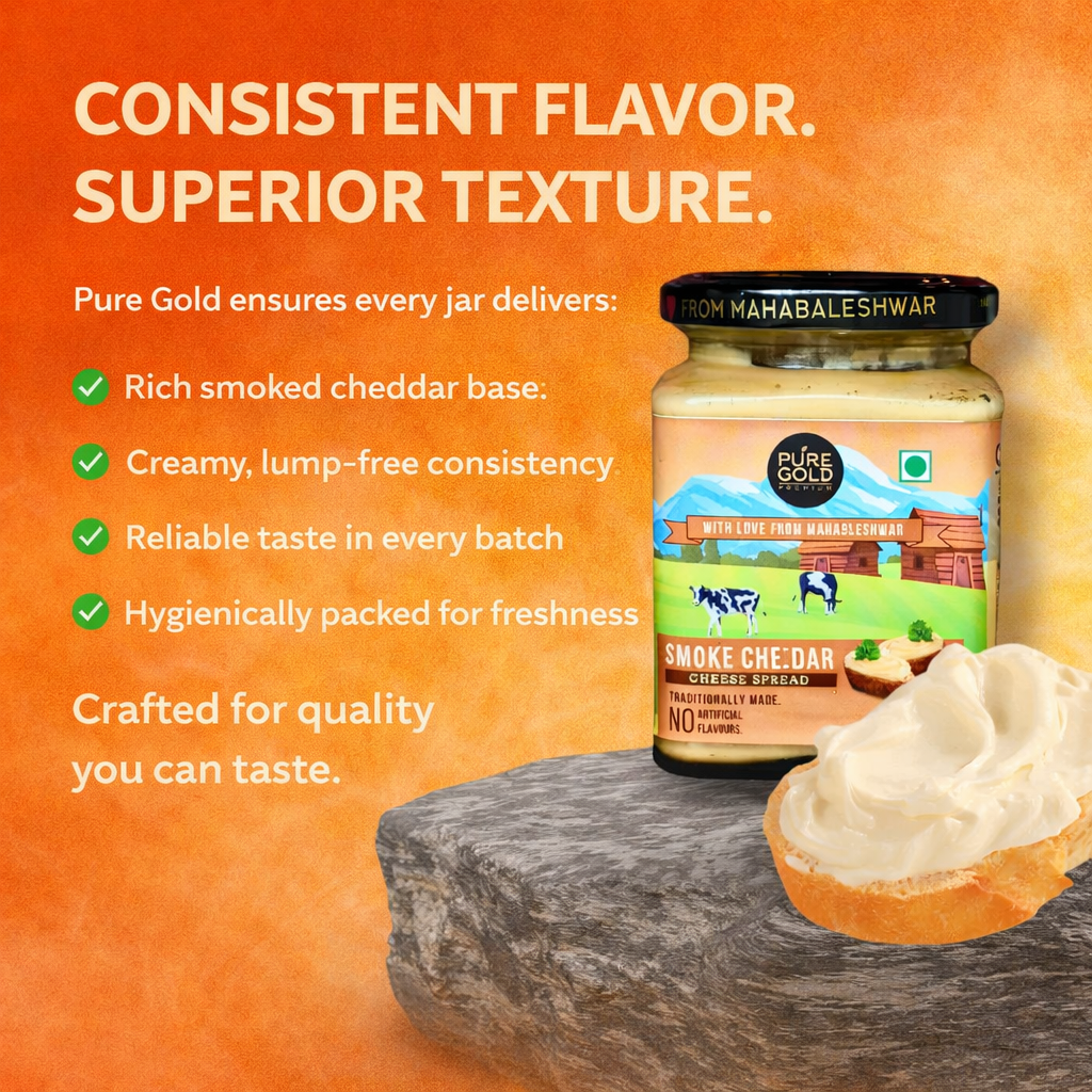 Smoked Cheddar Cheese Spread (250gm)
