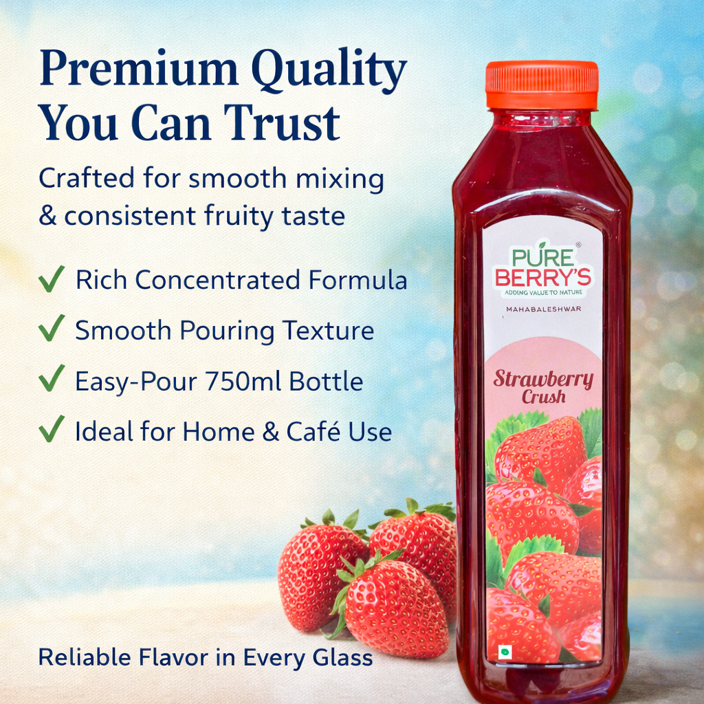 Strawberry Fruit Crush (750ml)