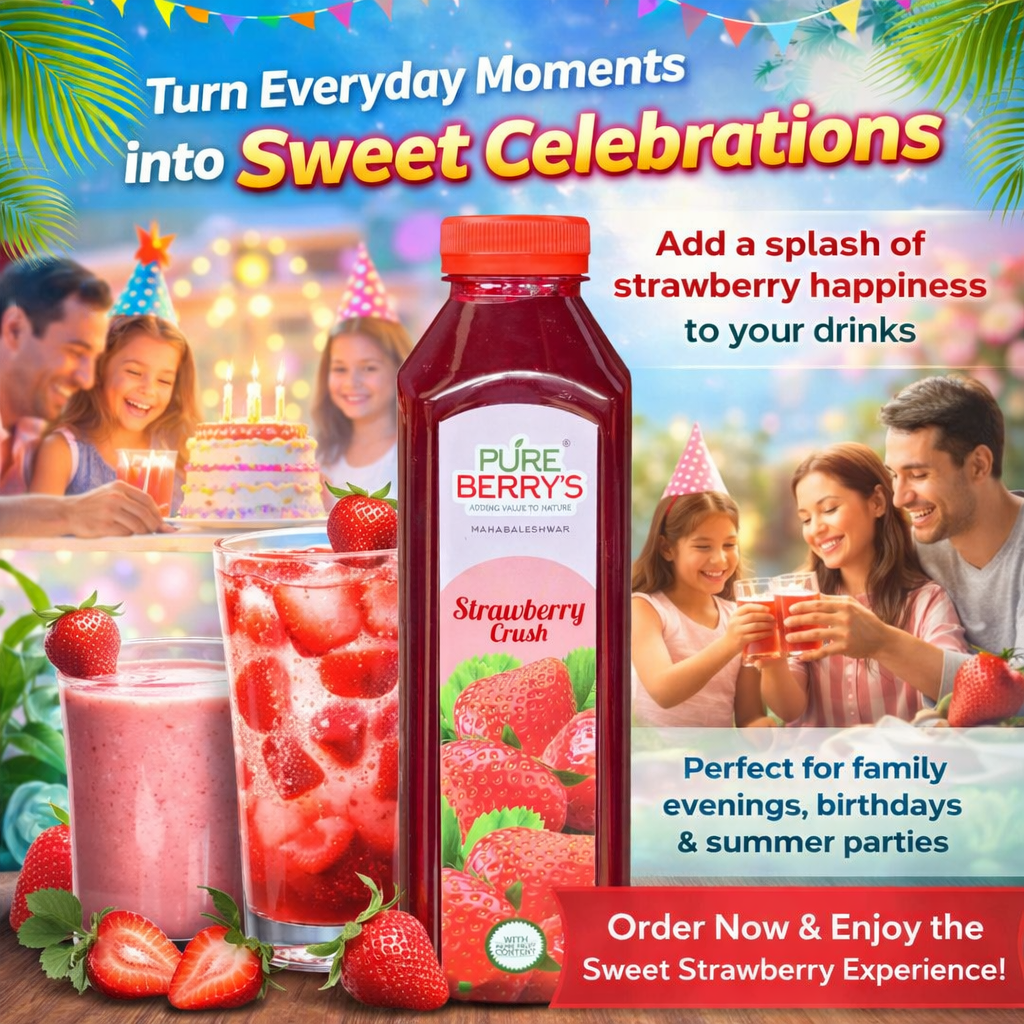 Strawberry Fruit Crush (750ml)