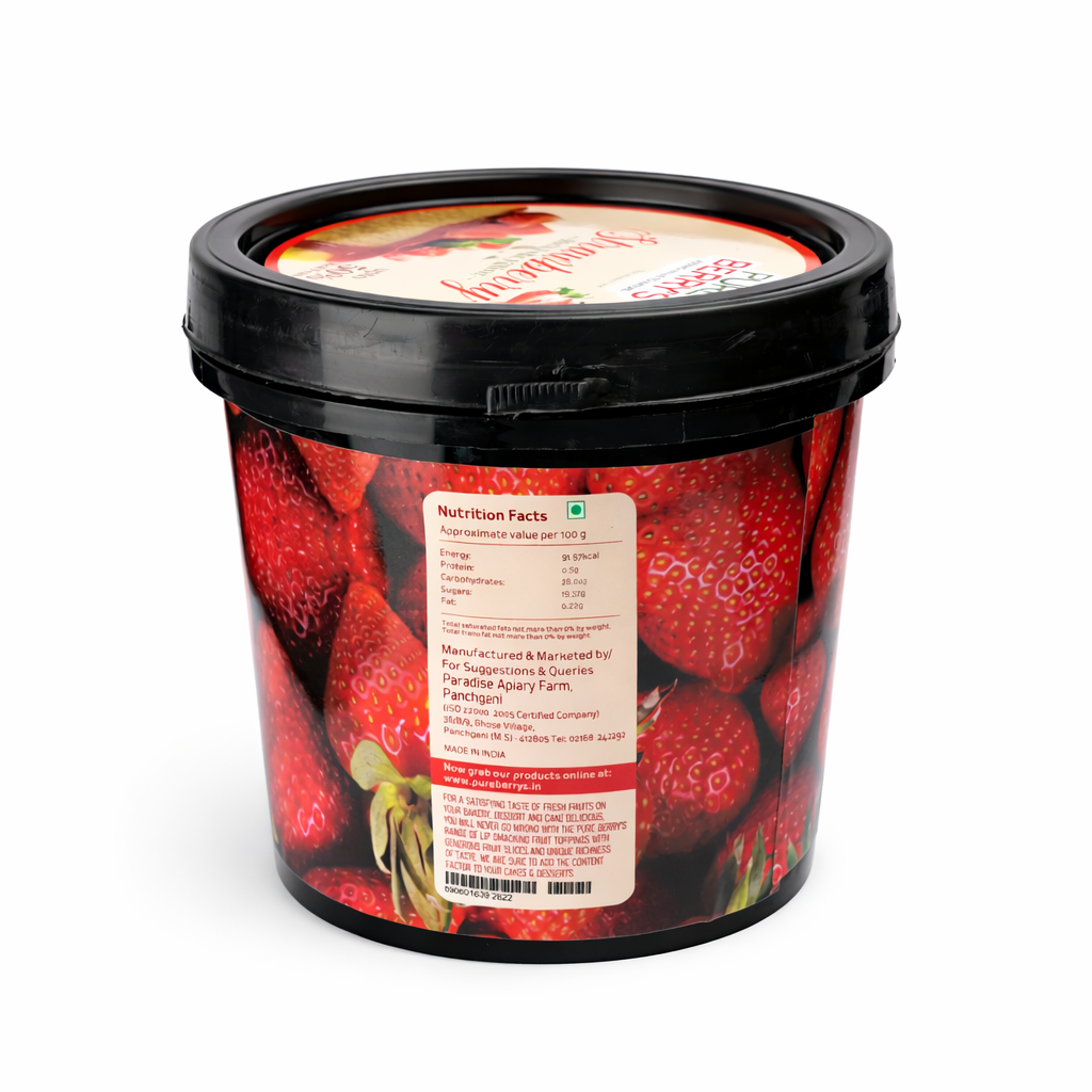 Strawberry Rich Fruit Filling (1Kg)