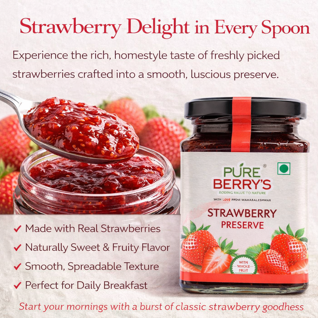 Strawberry Preserve (250gm)