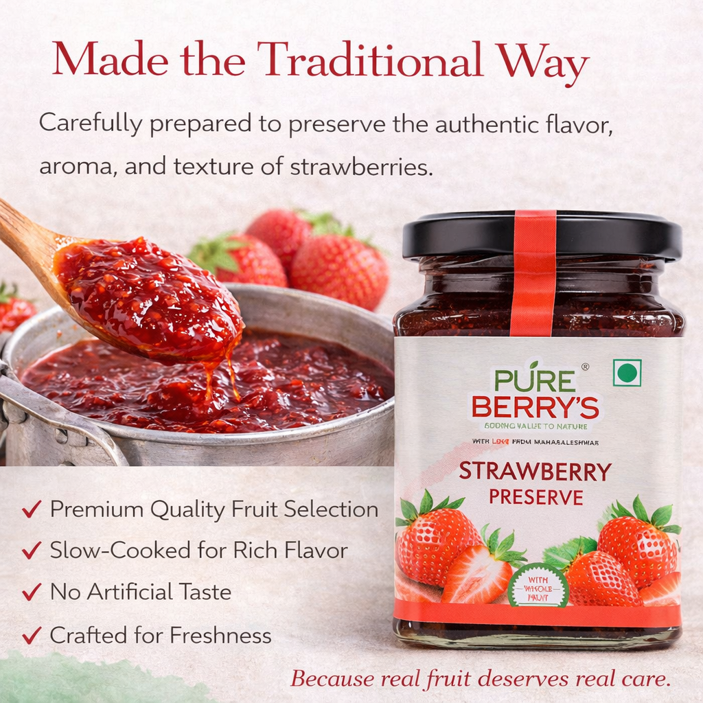 Strawberry Preserve (250gm)