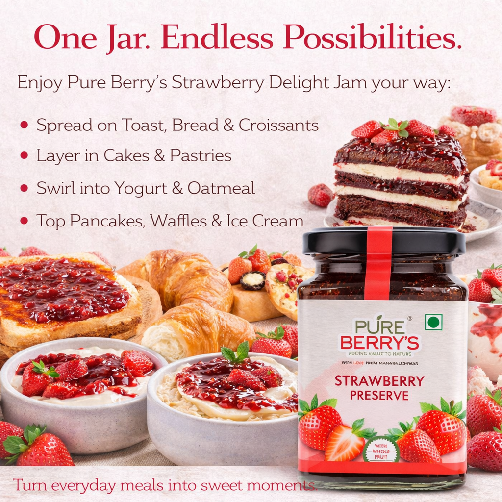 Strawberry Preserve (250gm)