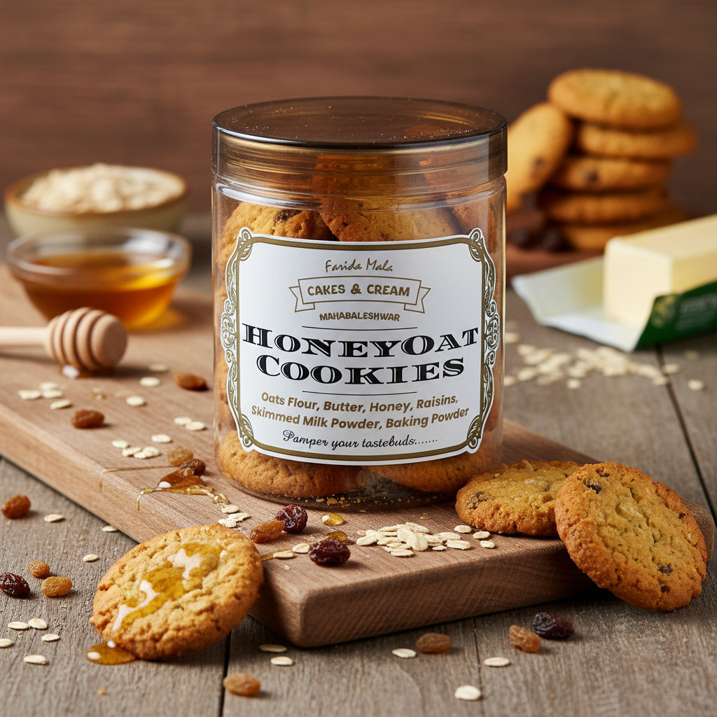 HoneyOat Cookies - 250gm