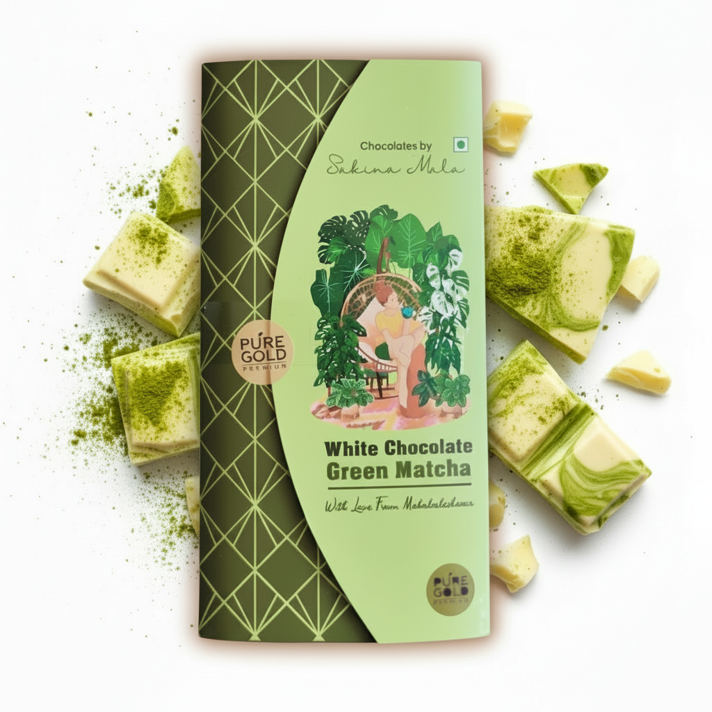 White Chocolate Green Matcha - 90GM