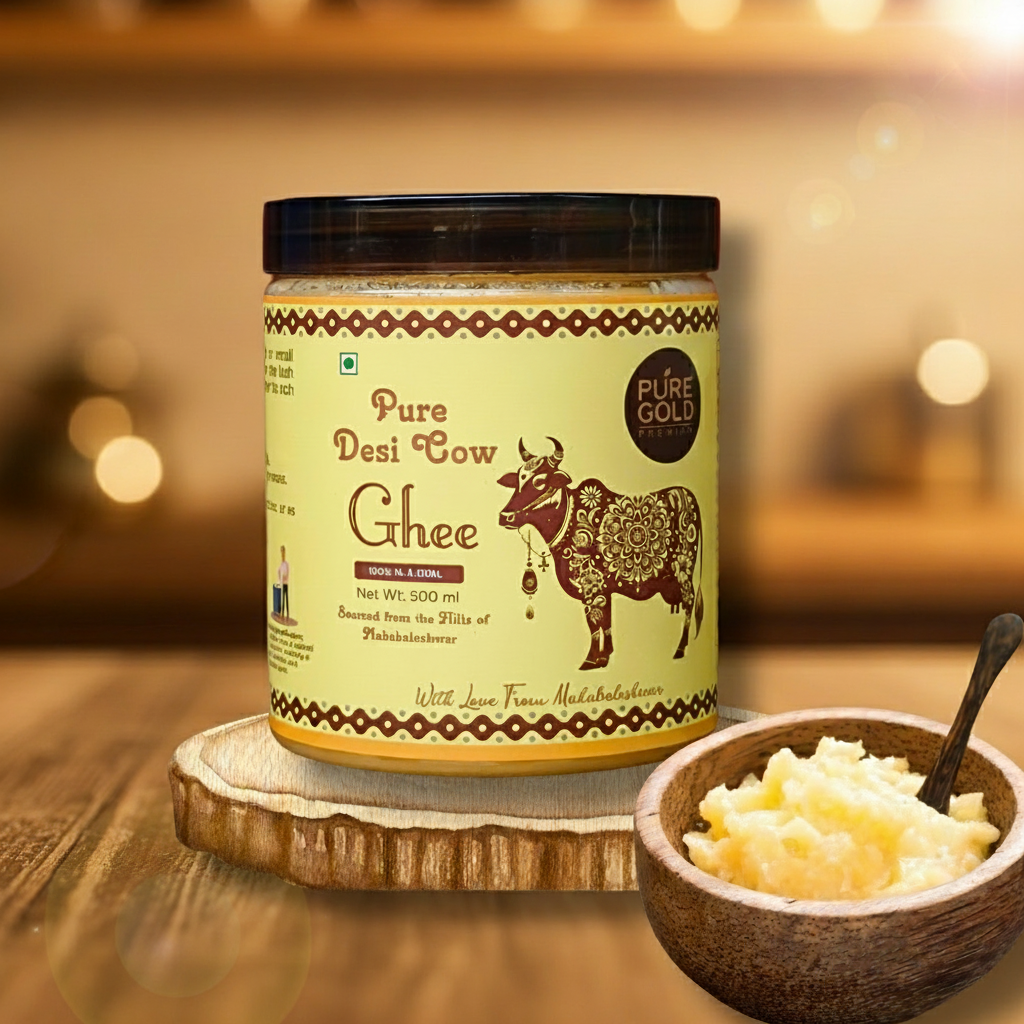 Pure Desi Cow Ghee(500ml)