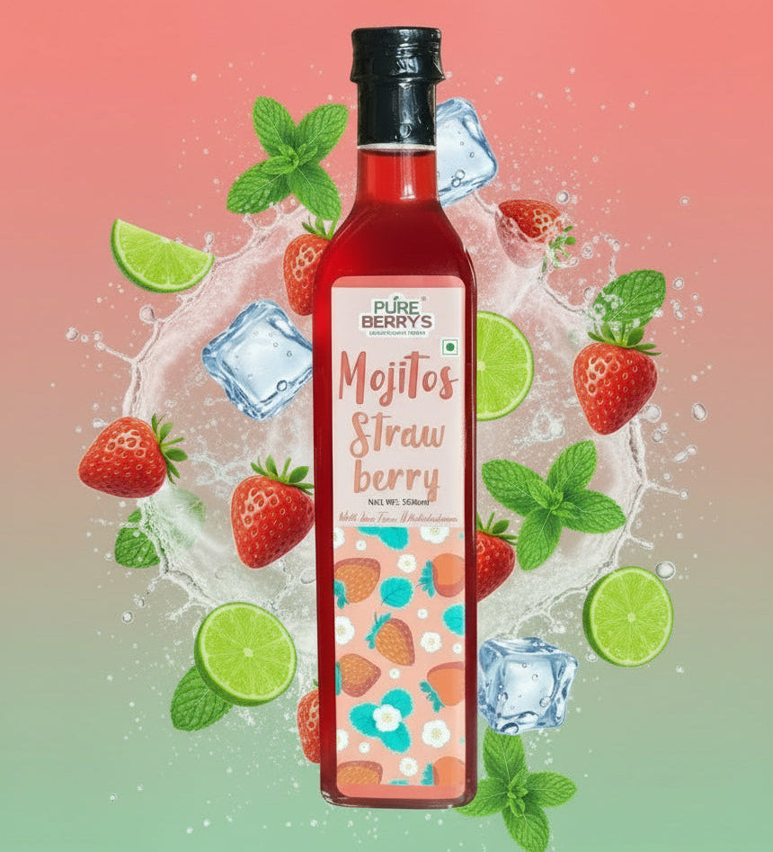Strawberry Mojito (500ml)